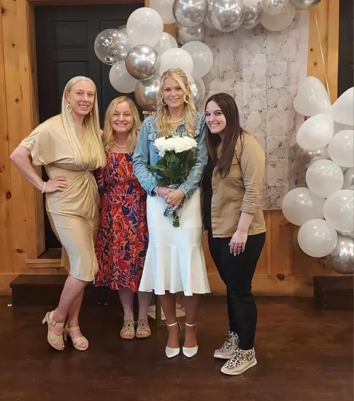 Mom and daughters by No-Addition3904