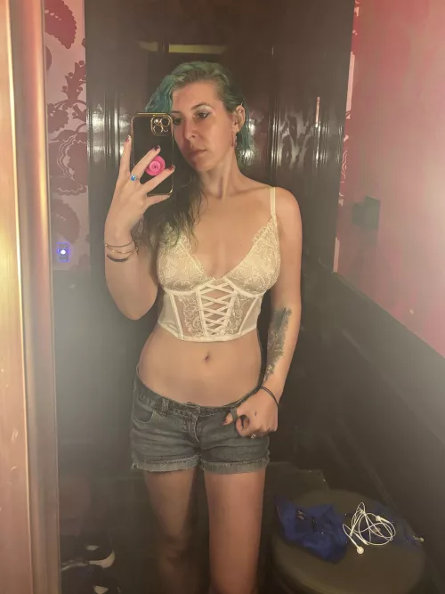 Sexy in white lace by sirenskiss3