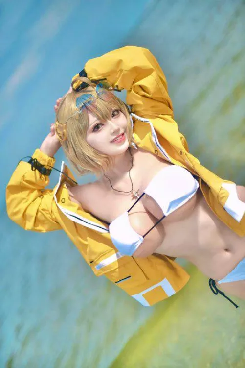 Swimsuit Anis cosplay by nachu000809 [Nikke Anime Expo 2024] by Longjumping_Kale1149
