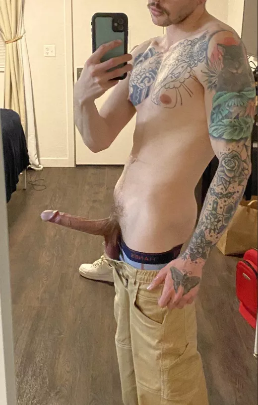 What is your first reaction to seeing this cock posted by Personal-Midnight-72