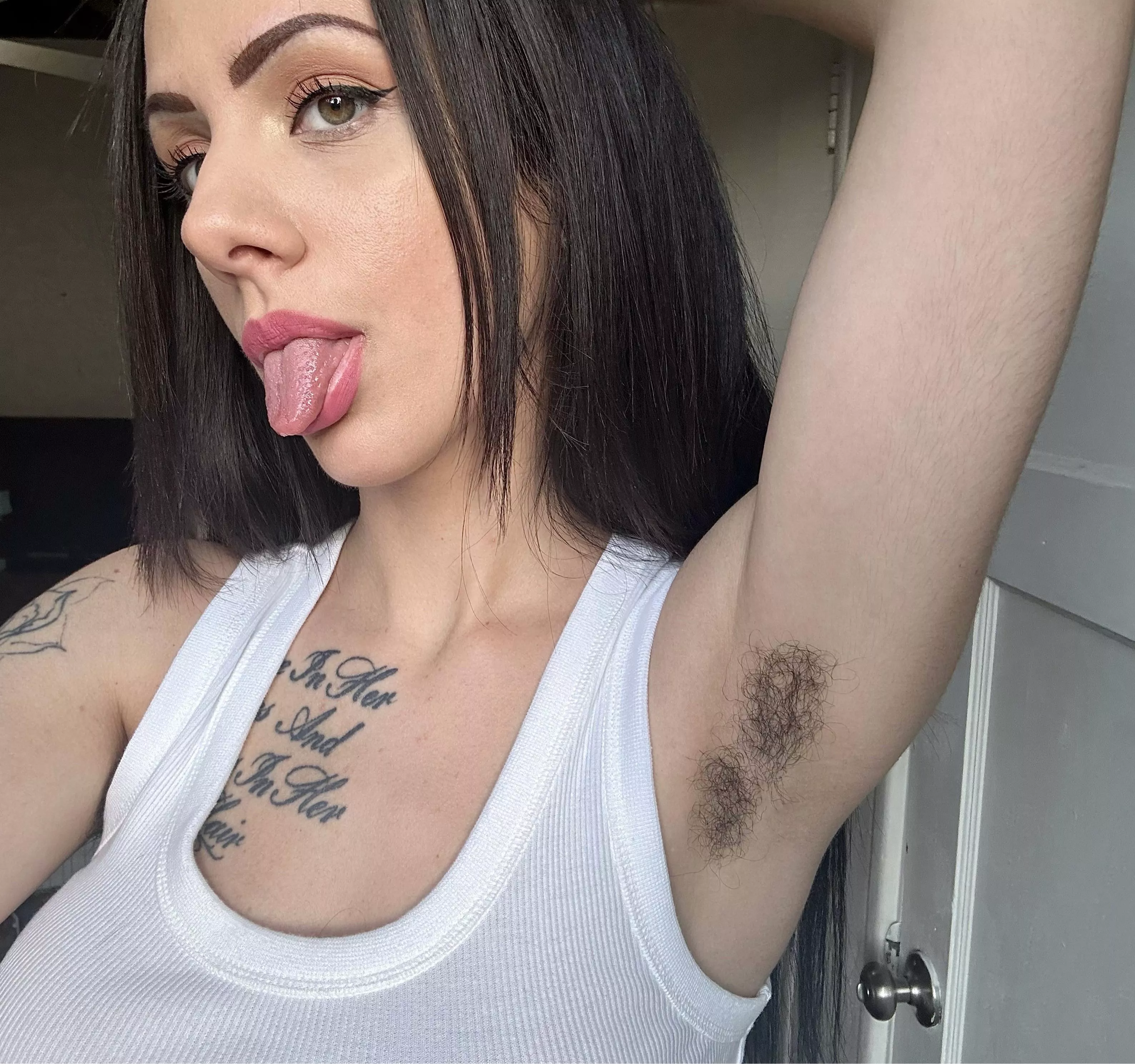 What’s your favorite thing about dark armpit hair.  posted by StickDue5482