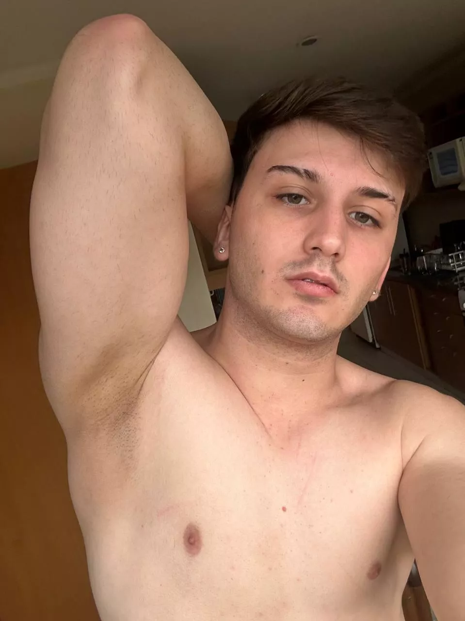 will you give me a kiss right there? posted by itscameron_