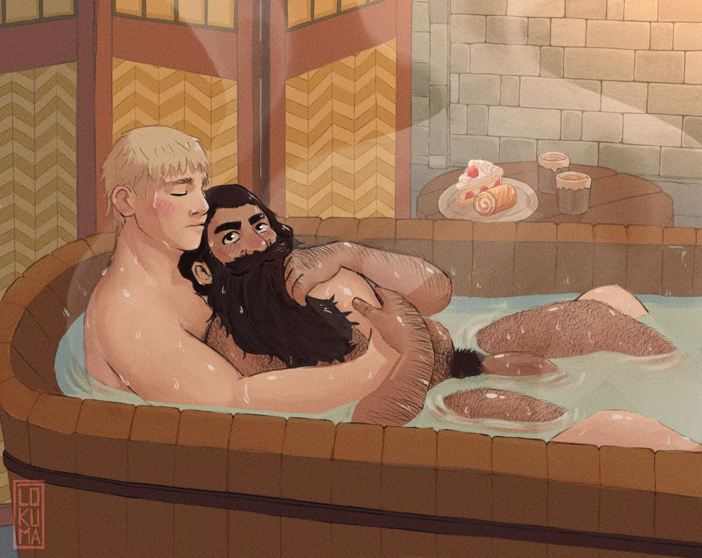 Delicious in Dungeon, art by me (Lokuma_art) posted by Lokuma_art