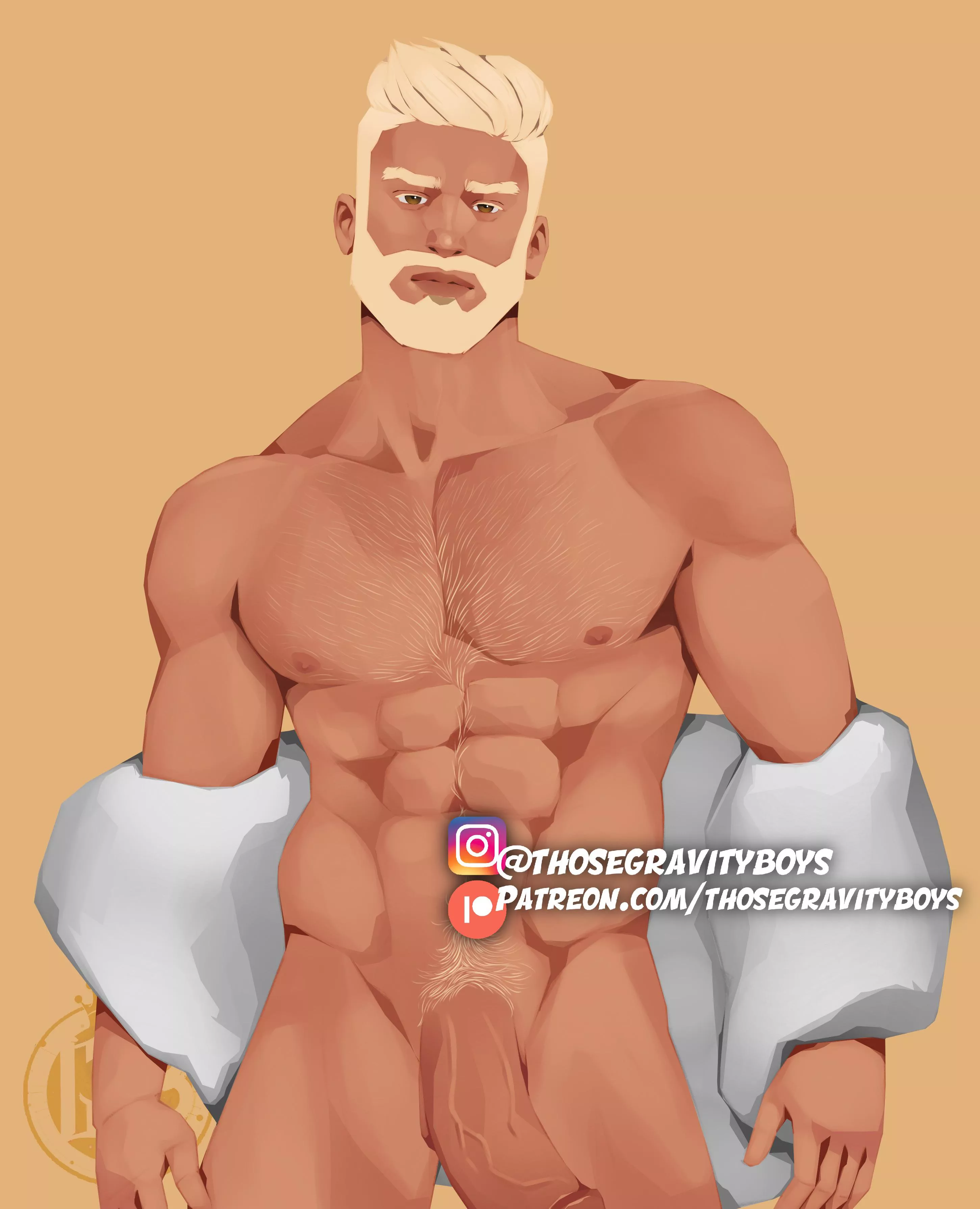 My OC Renato and his hefty equipment  posted by thosegravityboys