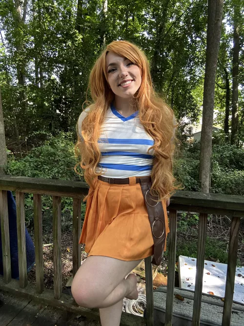 Nami cosplay by me. by Tweef515