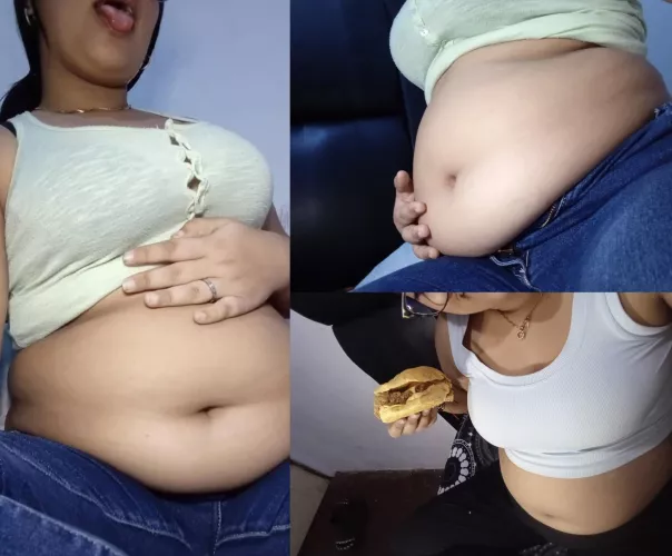 3 months filling me up, I gained 15 pounds, I don't want to stop anymore🫣 by Claudiavf