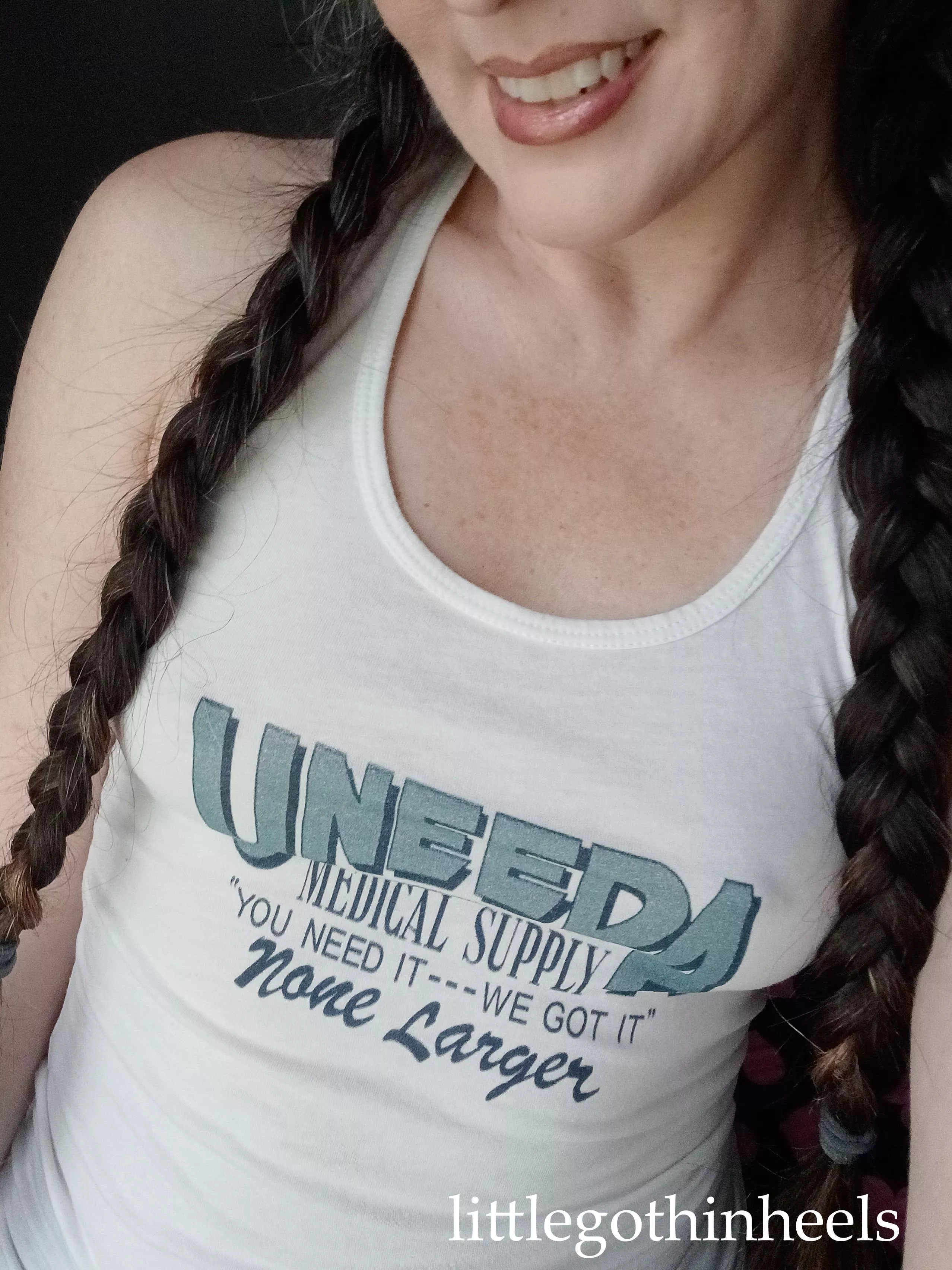 don't own any so I can't wear one posted by littlegothinheels