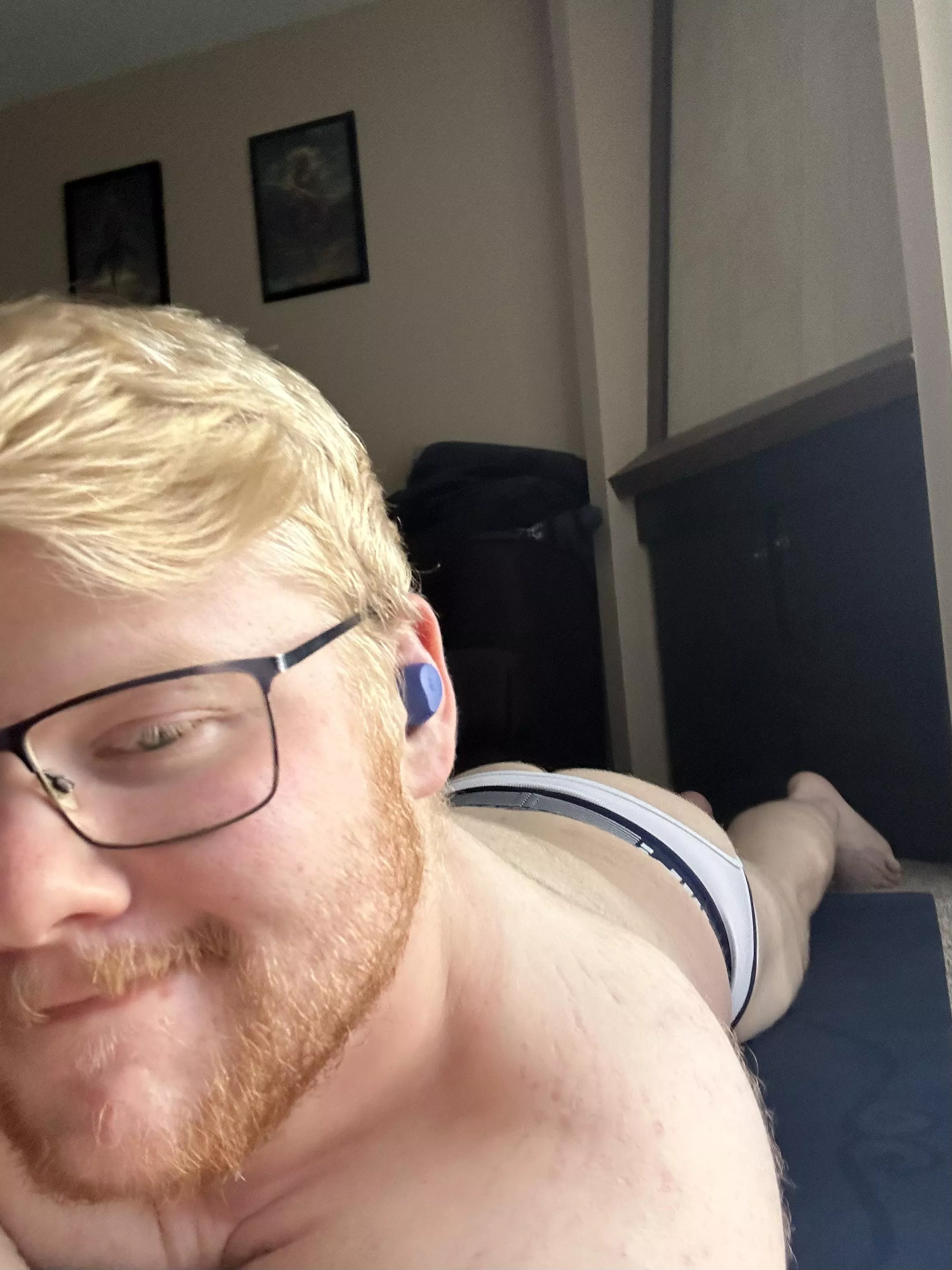 Stretching after work posted by optimumfates