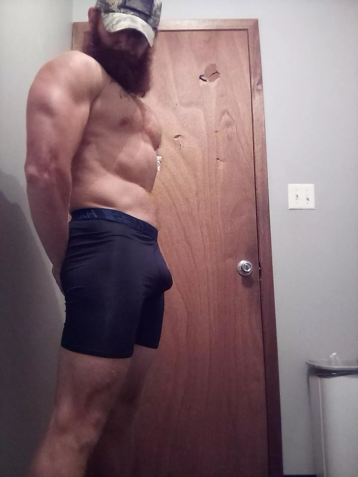 The briefs..good support. I'm the ginger bread man posted by gingersnappedUSA