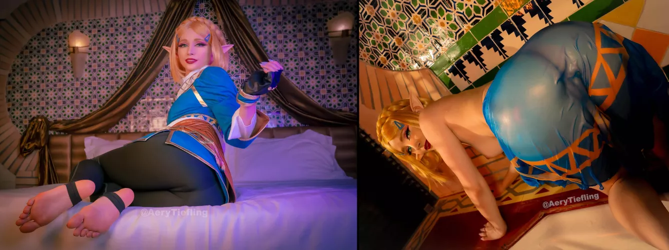 Zelda from Tears of the Kingdom by Aery Tiefling [OC] by AeryKorvair