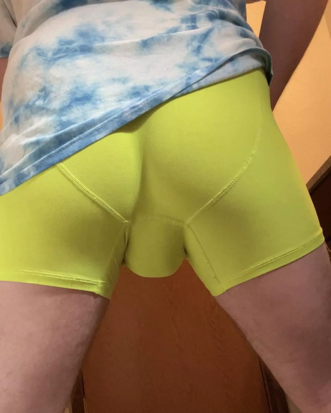 Do you like the bulge from my balls? posted by NopeBoat