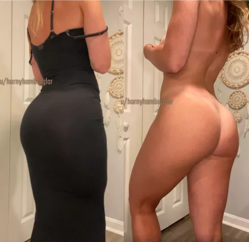 My gym booty two ways 😉☺️ by hornyhamburglar