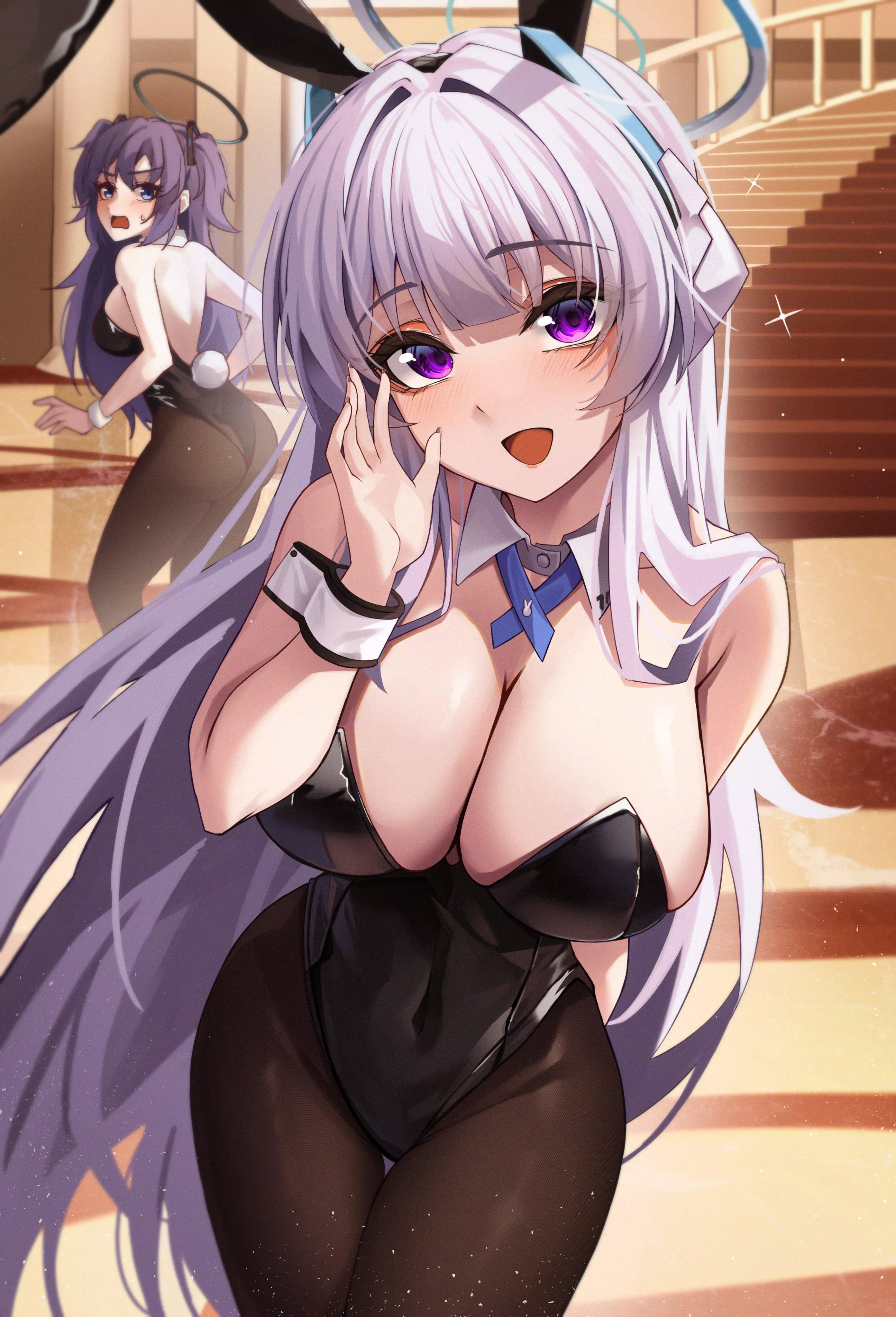 Noa whispering something posted by marxsander2016