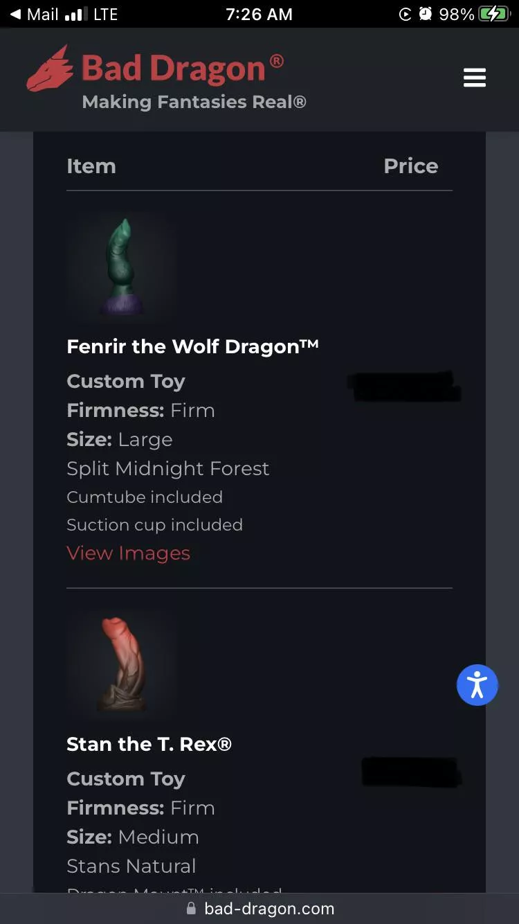 Number 3 & 4, custom toys for my needy self😊 posted by YungHungNHorny_