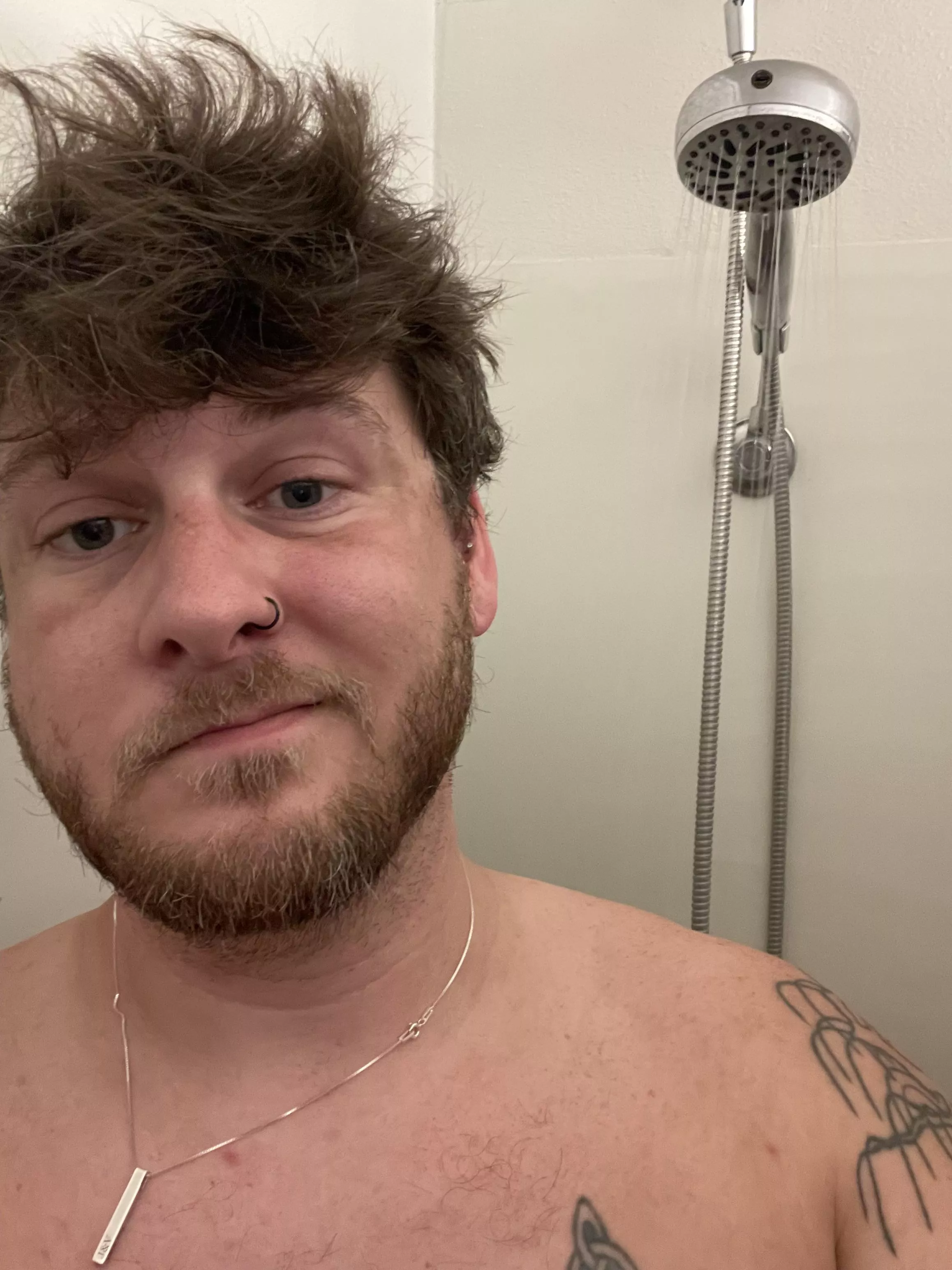 Taking a cold shower because it’s hotter than Satan’s @$$hole after a pot of spicy chili posted by V4n1sh88