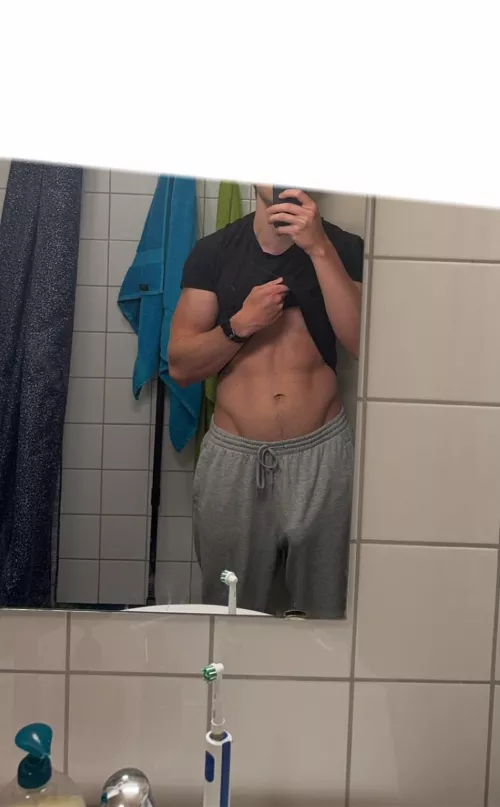 V-lines abs and dick by Consistent-Point-349