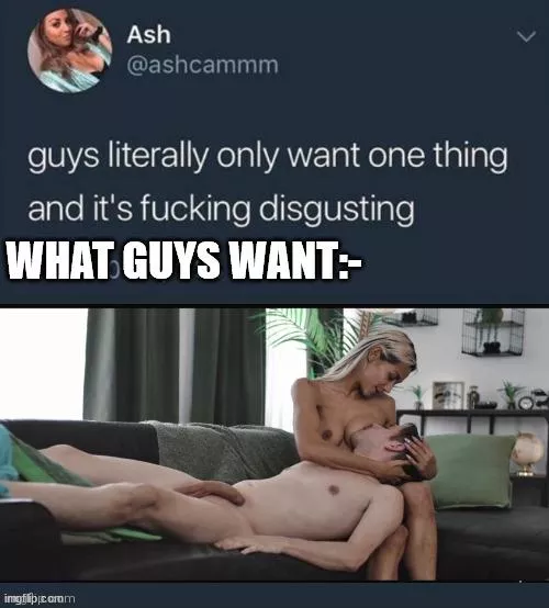 What do men want? by ronsvanson