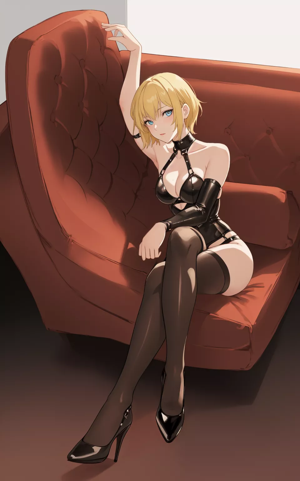 Blonde Dominatrix  posted by CheetahSperm18