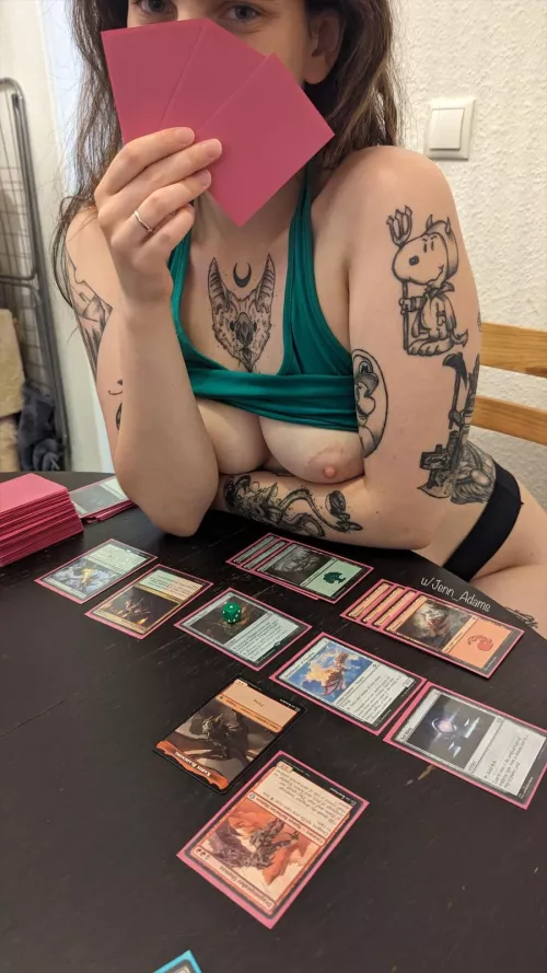 I tap all my mana and bring out my strongest counter. Did it work? [F] by Jenn_Adams