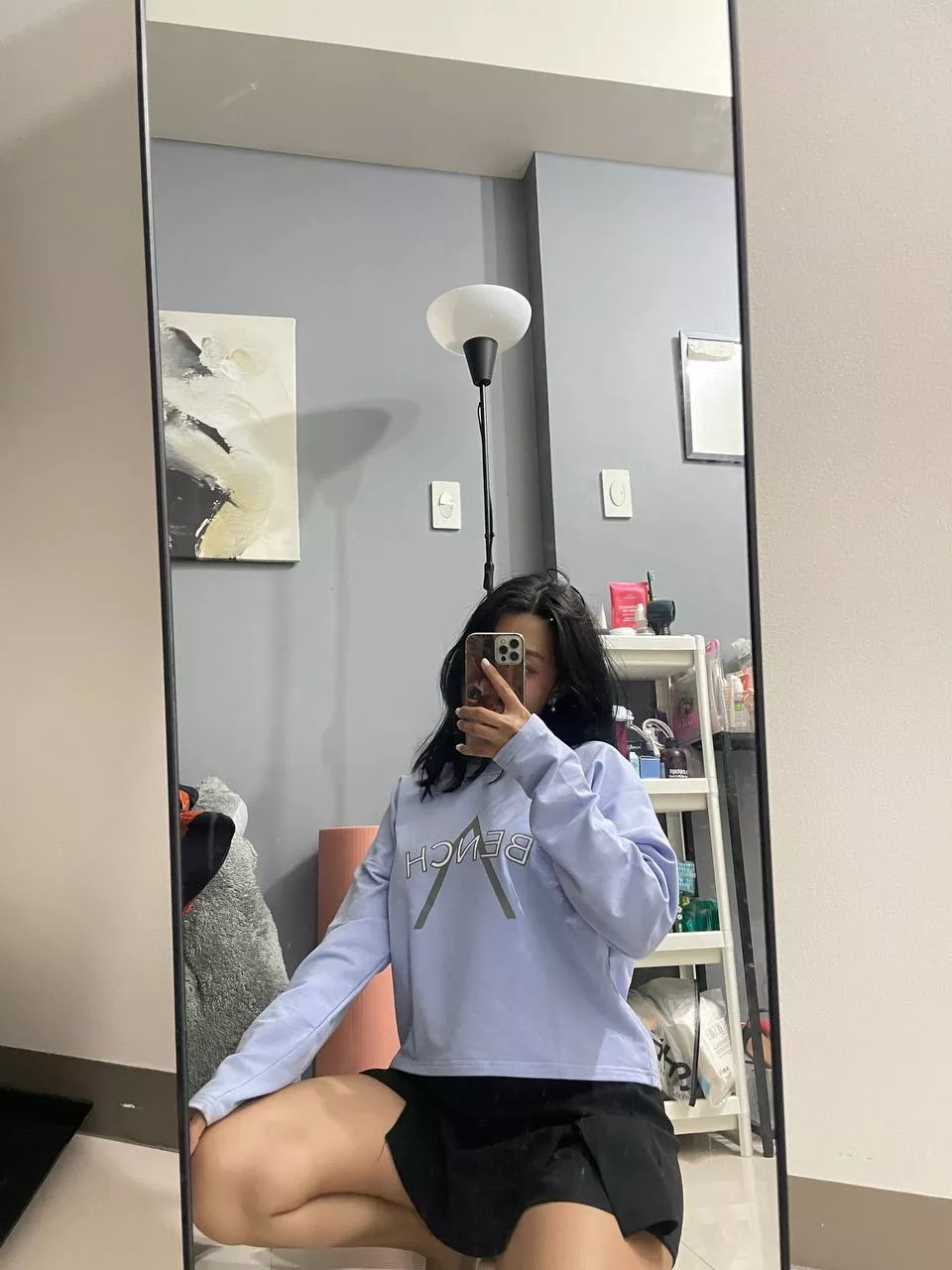 Me, myself, and my mirror selfie game on point posted by Hot_Somewhere_404