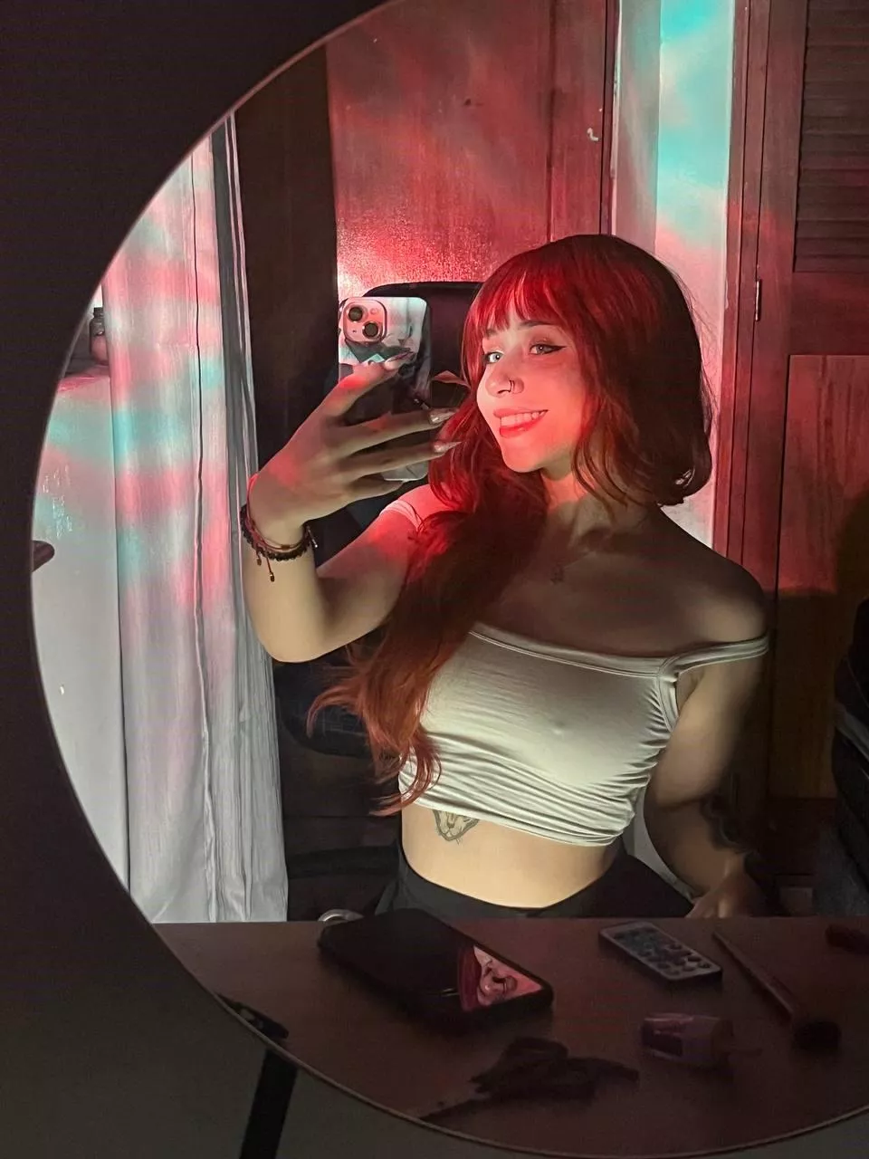 My wigs may change but the croptops are eternal posted by Geomarsol3