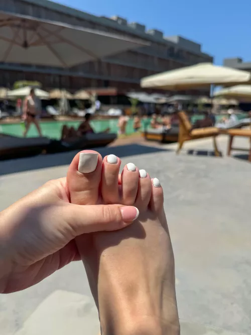 Press these little cute toes in your mouth 😉 by Myla_feet