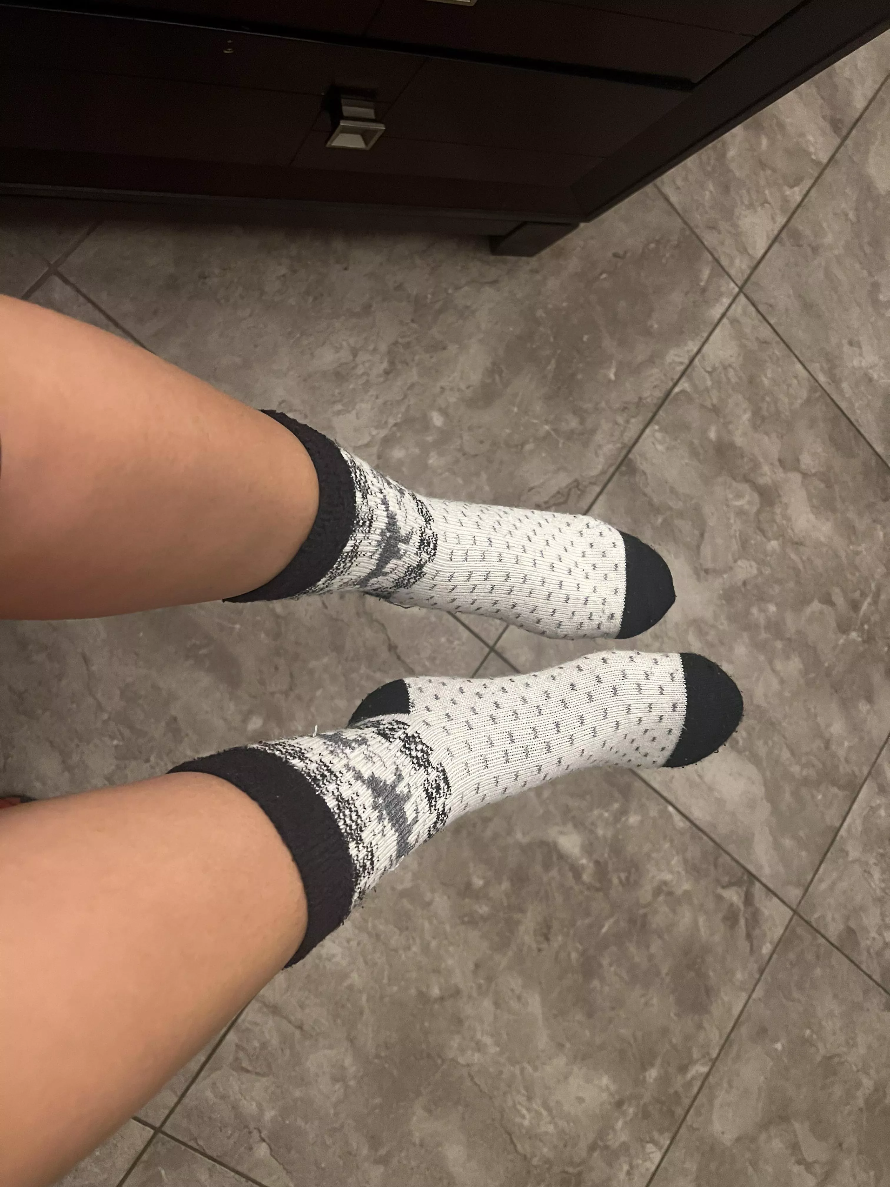 Still learning which's socks to put in my drawer!  posted by Venessababe