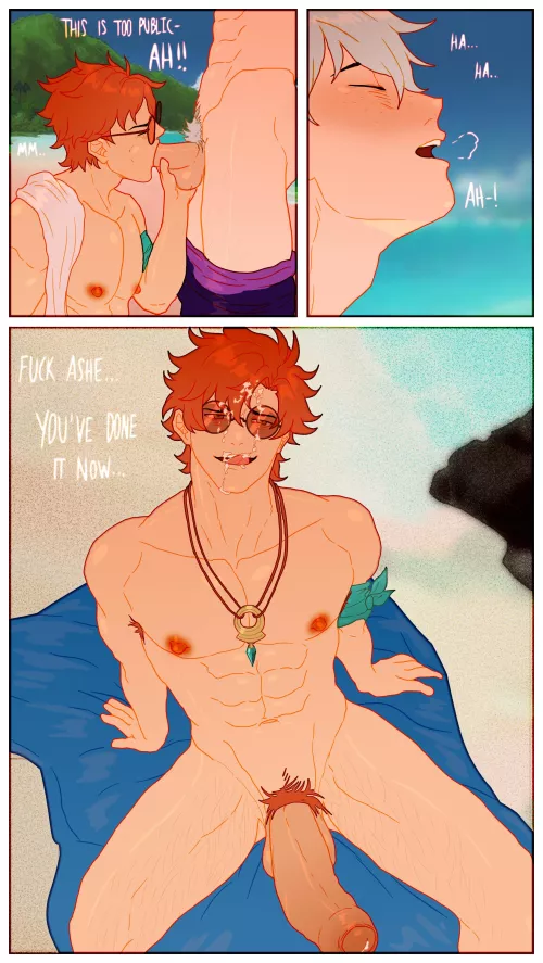 Sylvain has a way of stealing Ashe to his territory (By Cuckoo_chan)  by ElektraFrost