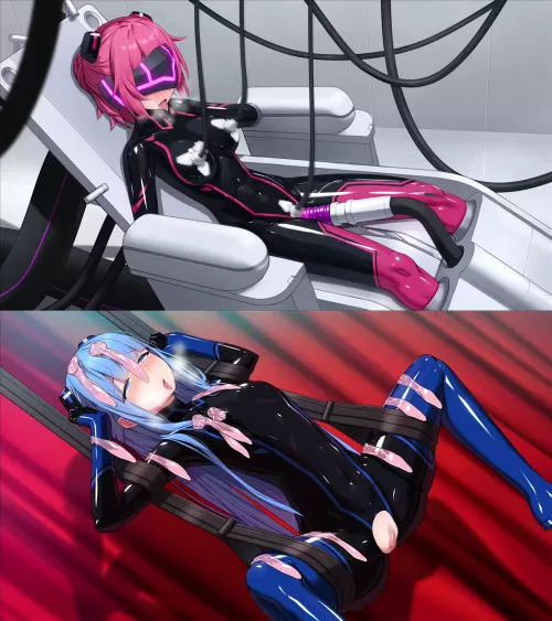 The perfect ending for superheroines: one got brainwashed and another became a cum dump by Im-Here-Again-Woo22