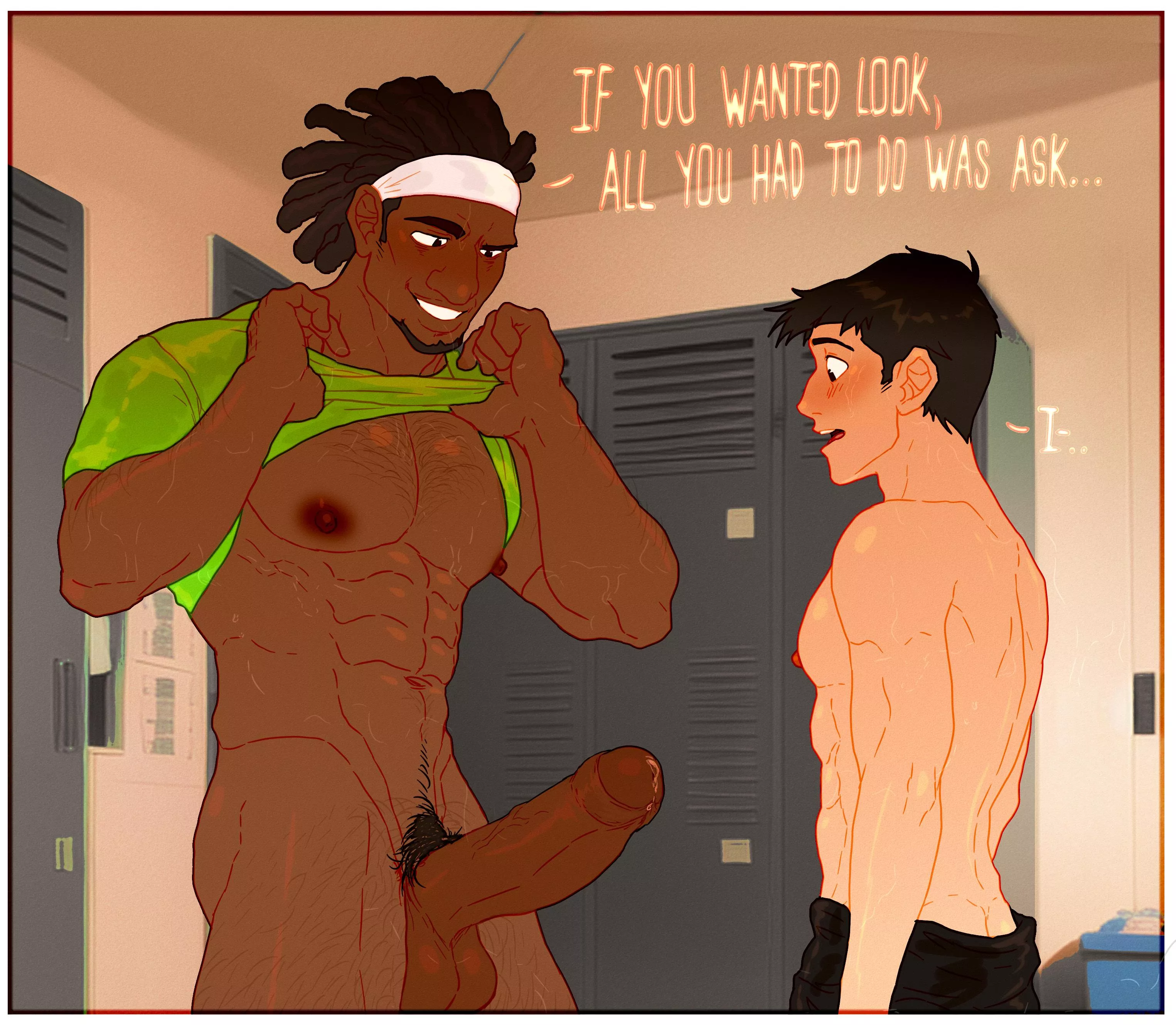 Wasabi shows off to Tadashi (By Cuckoo_chan)  posted by ElektraFrost