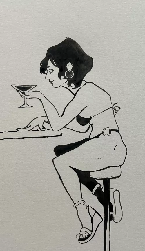 Beach bar [OC] by AndyDiplodocus