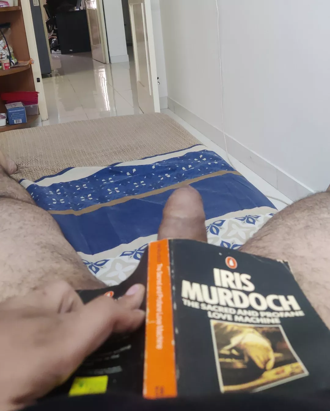 I swear the book title is purely incidental  posted by jerkoffking69