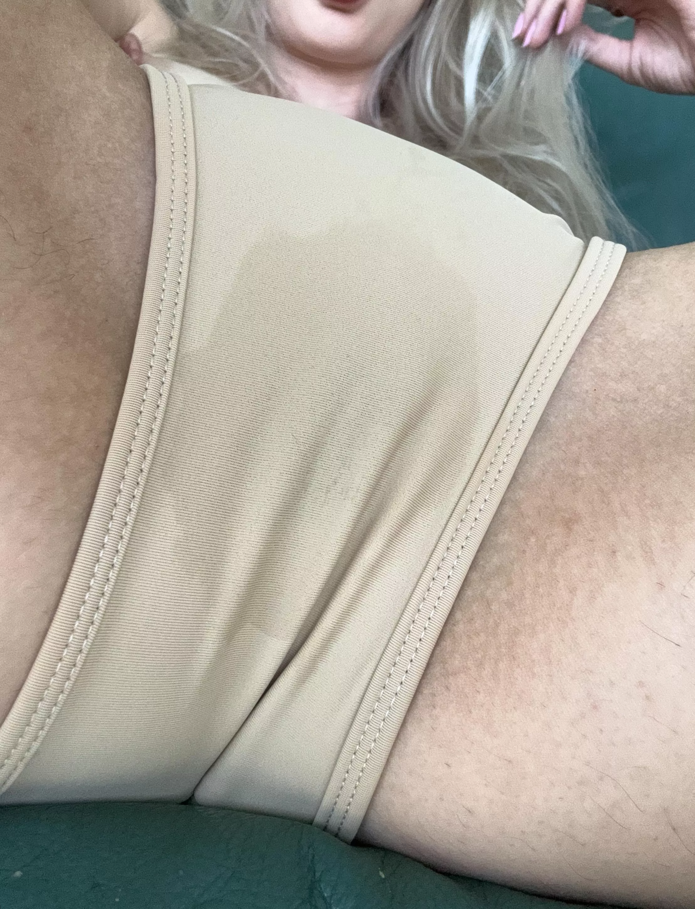 My panties couldn't handle the pressure of my wet pussy posted by Likelunamoon