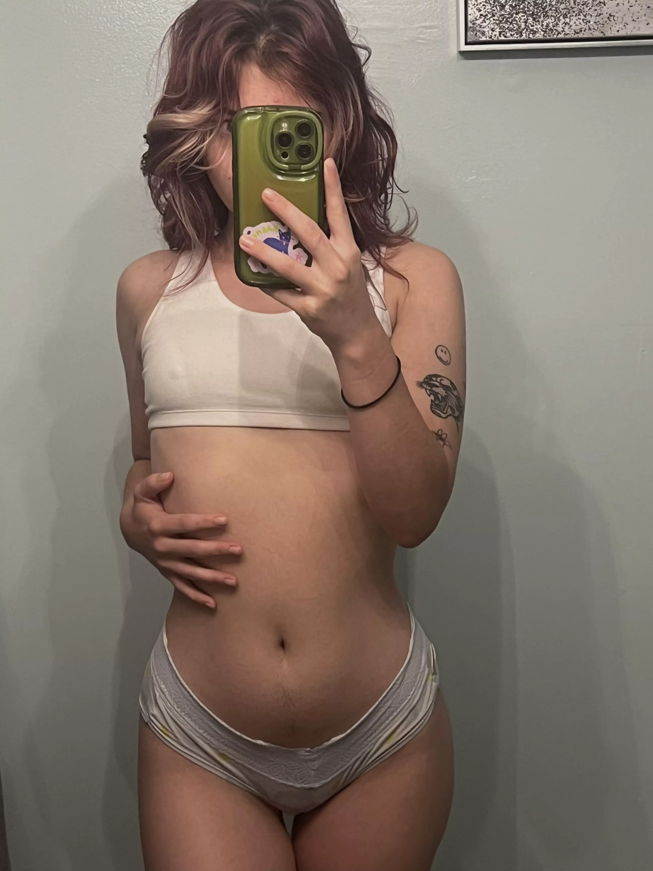 Should be between my thighs… posted by lilyydayy