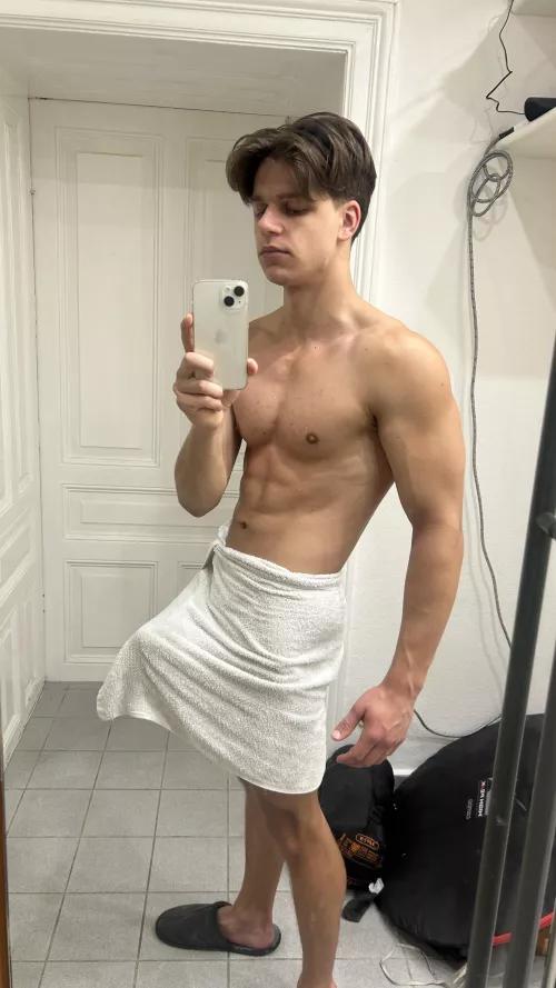 Should I take my towel off? by Select_Equipment4297