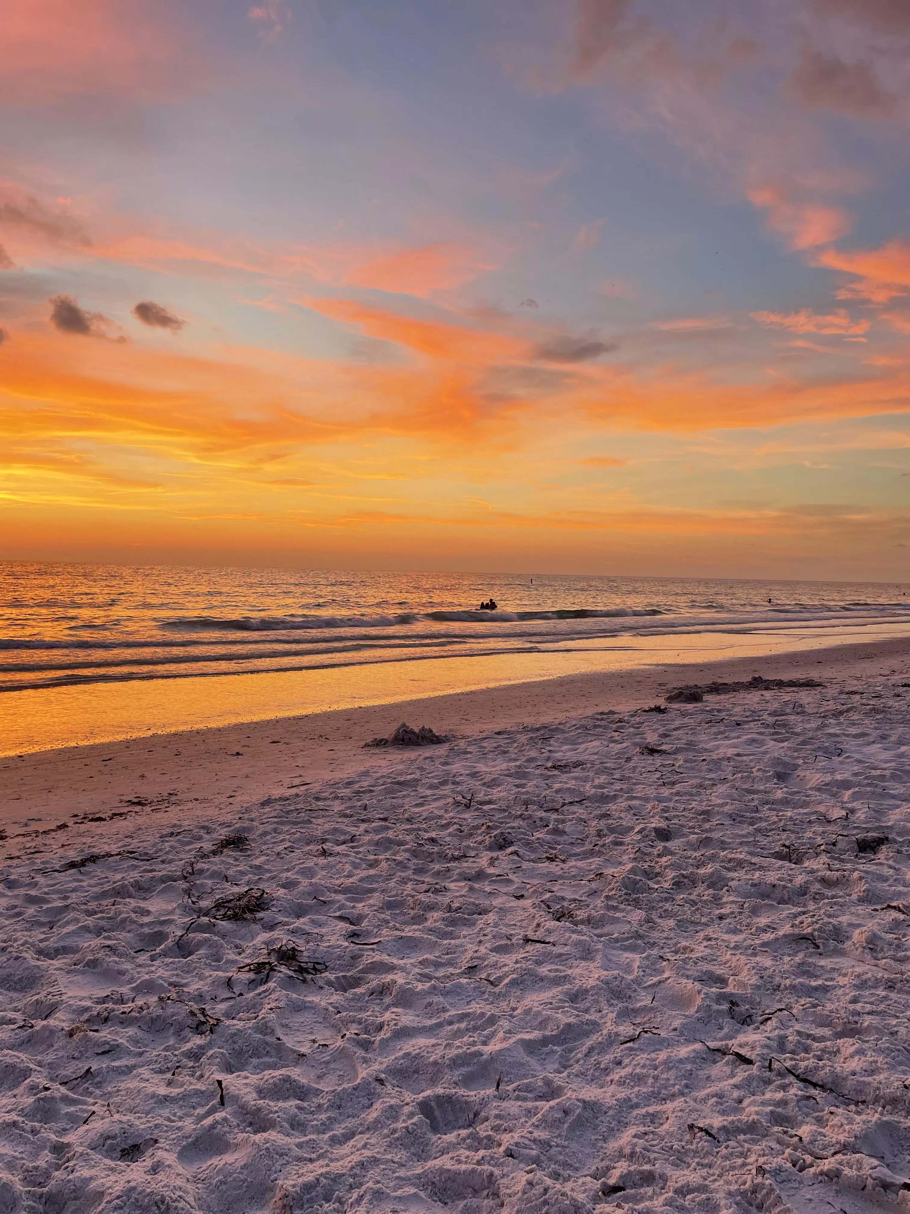 Tampa area Florida sunset.  posted by Traditional_Exit_815