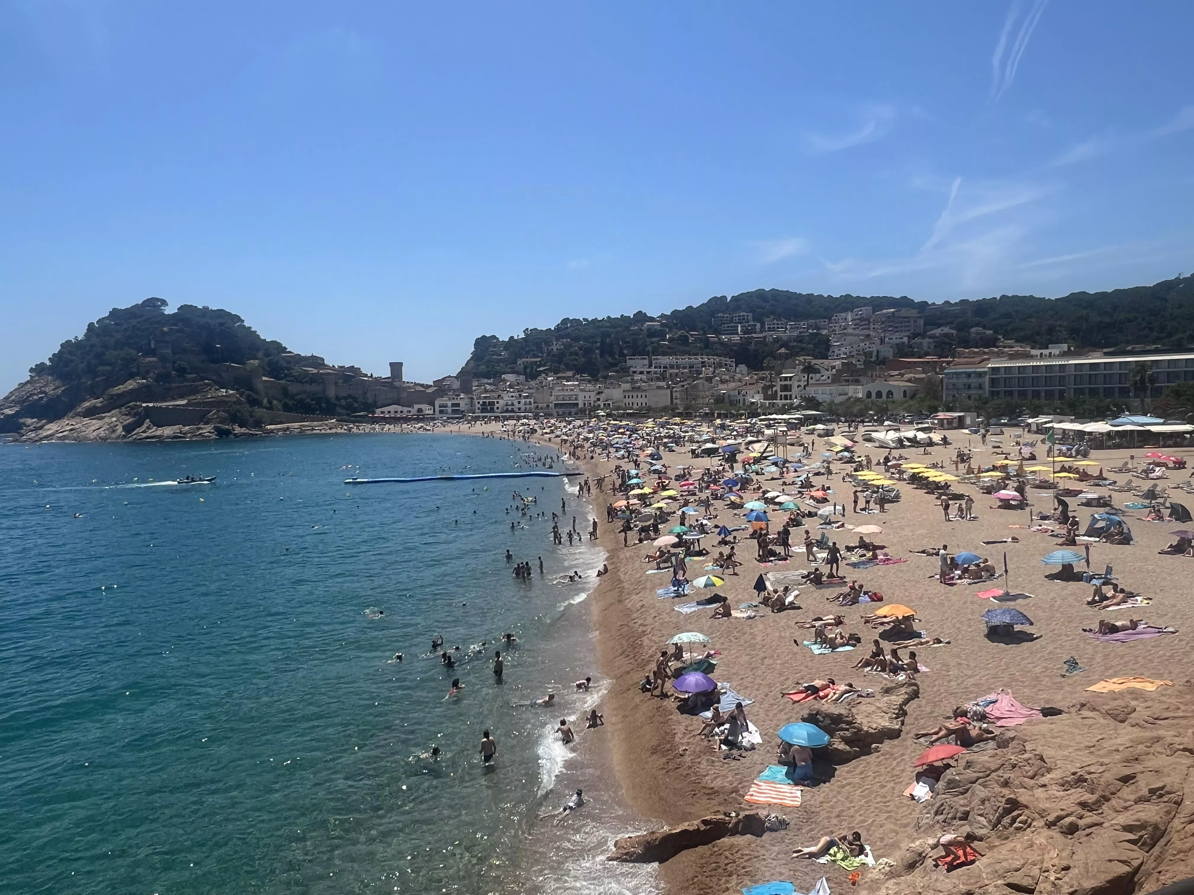“ The Grand Beach” Tossa De Mar, Spain posted by TheProfessorO