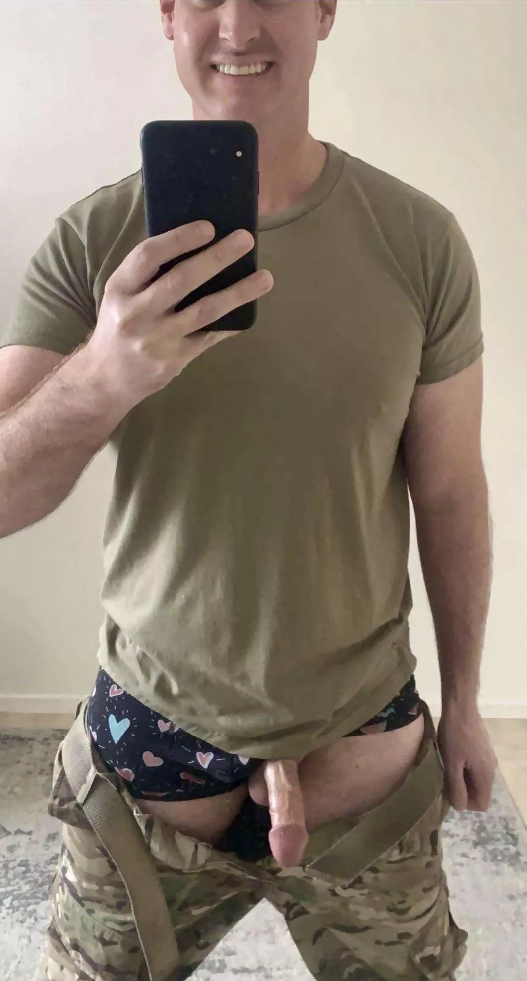 (36) Oh shit! I’m having a uniform inspection. Quick! Where should I hide this? posted by slashbanter