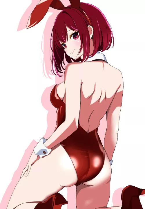 Bunny Girl Kana On Her Knees (Oshi No Ko) by Csxc