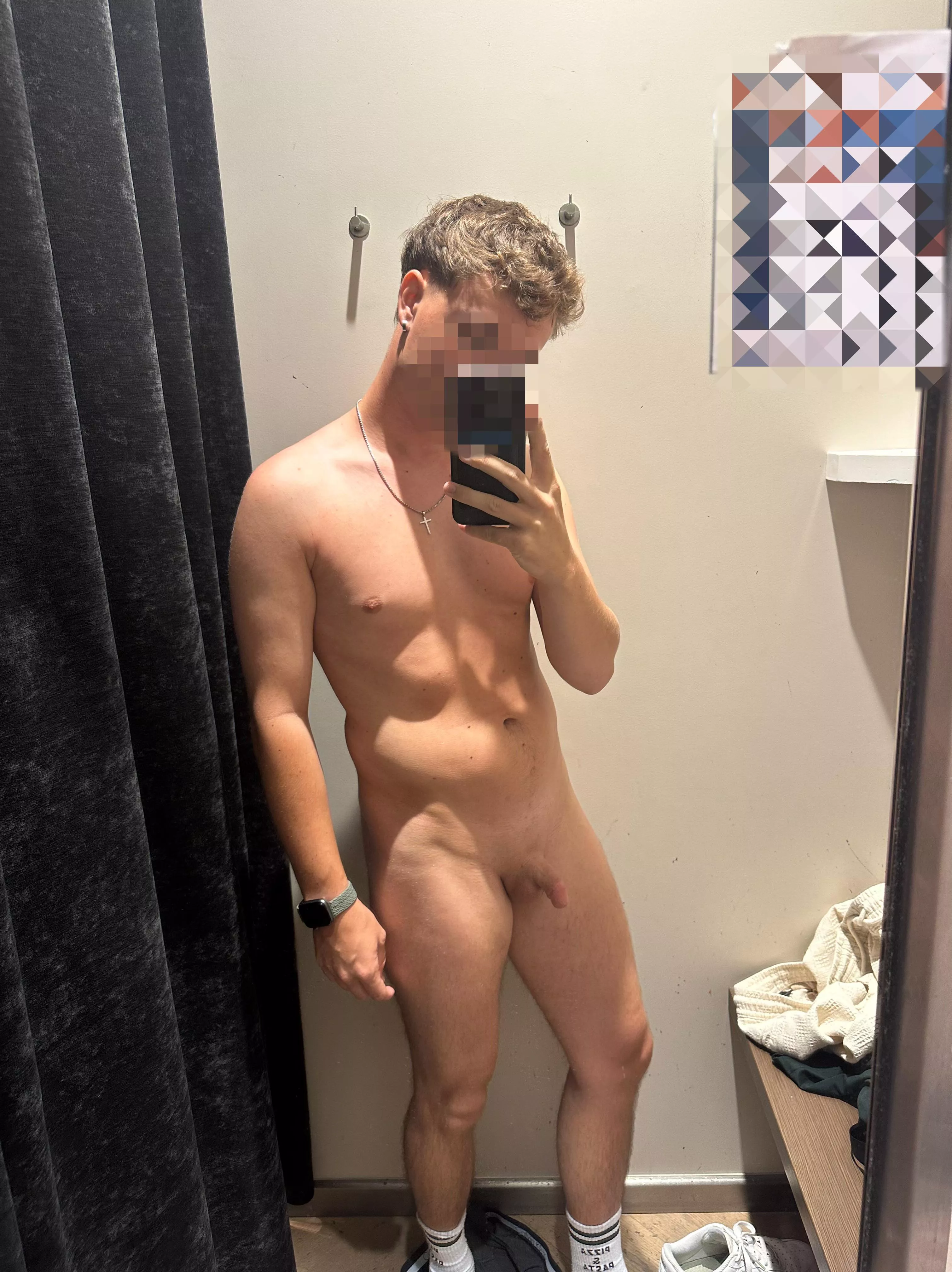 checking if my birthday suit fits posted by outinthebareboy