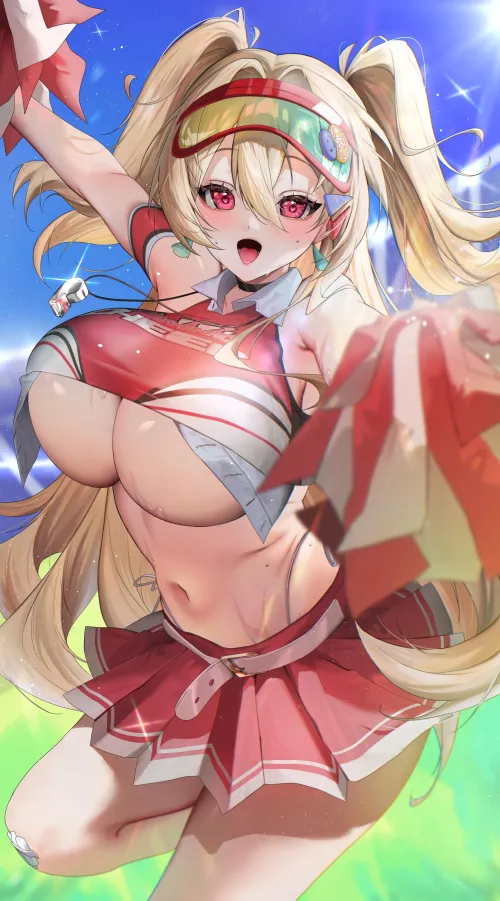 Cheerleader Clay  by xSaviour_N