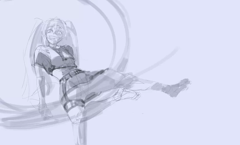 Commission progress, sketch :3 by Yoko_Maru