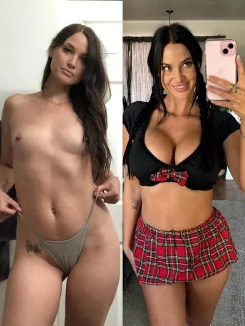 does my enhanced tits fit my school uniform? by wild_booty_princess