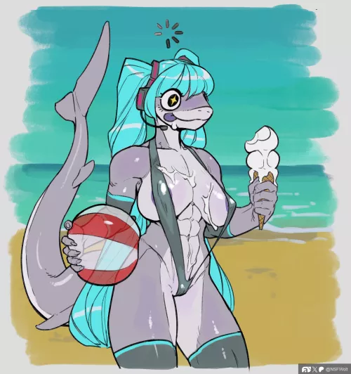 Hatsame Mako [F] (lightningwolt) by 5headedragon