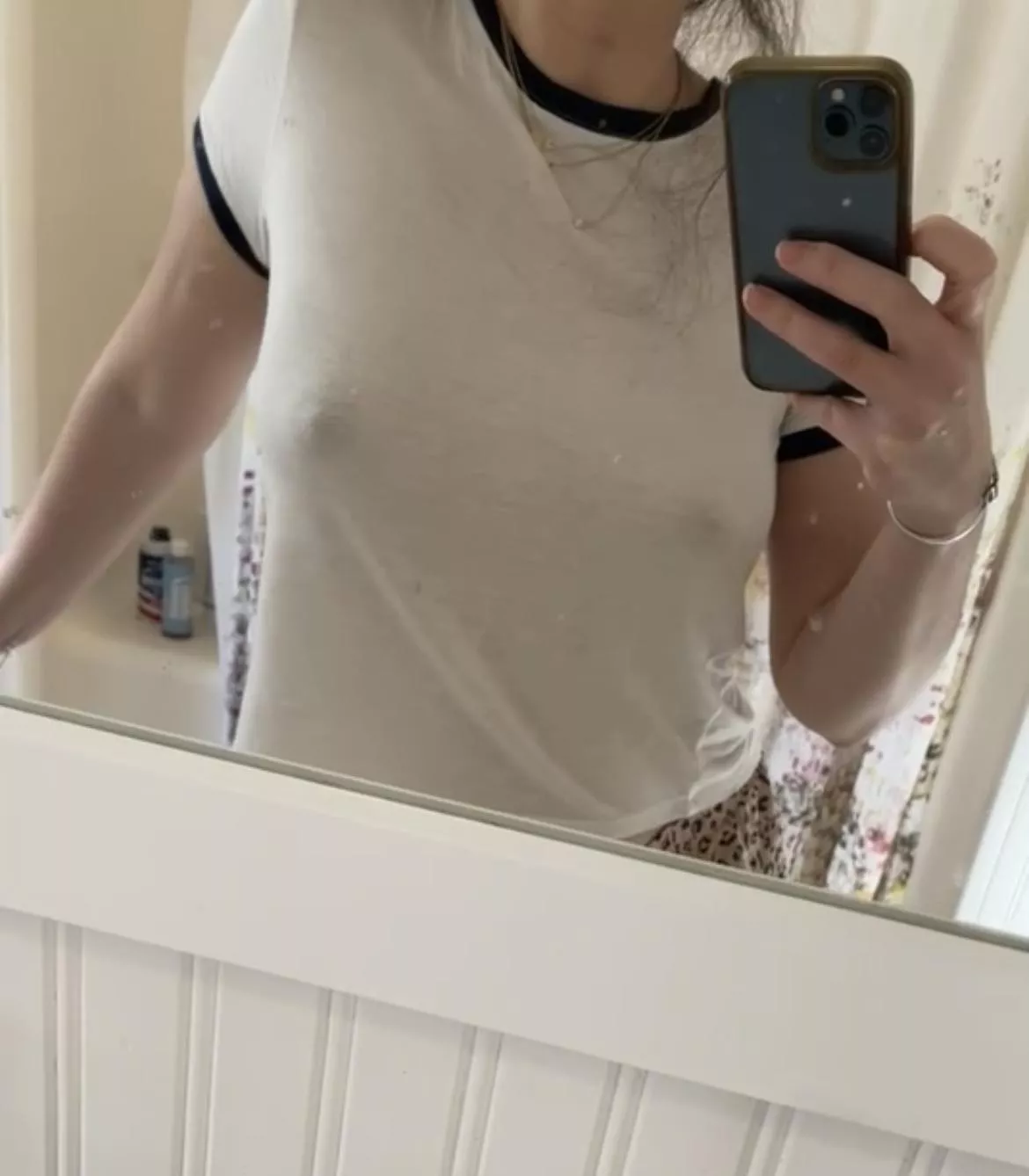 its laundry day so no bra. lets see how this store trip goes posted by daisypetalsgw