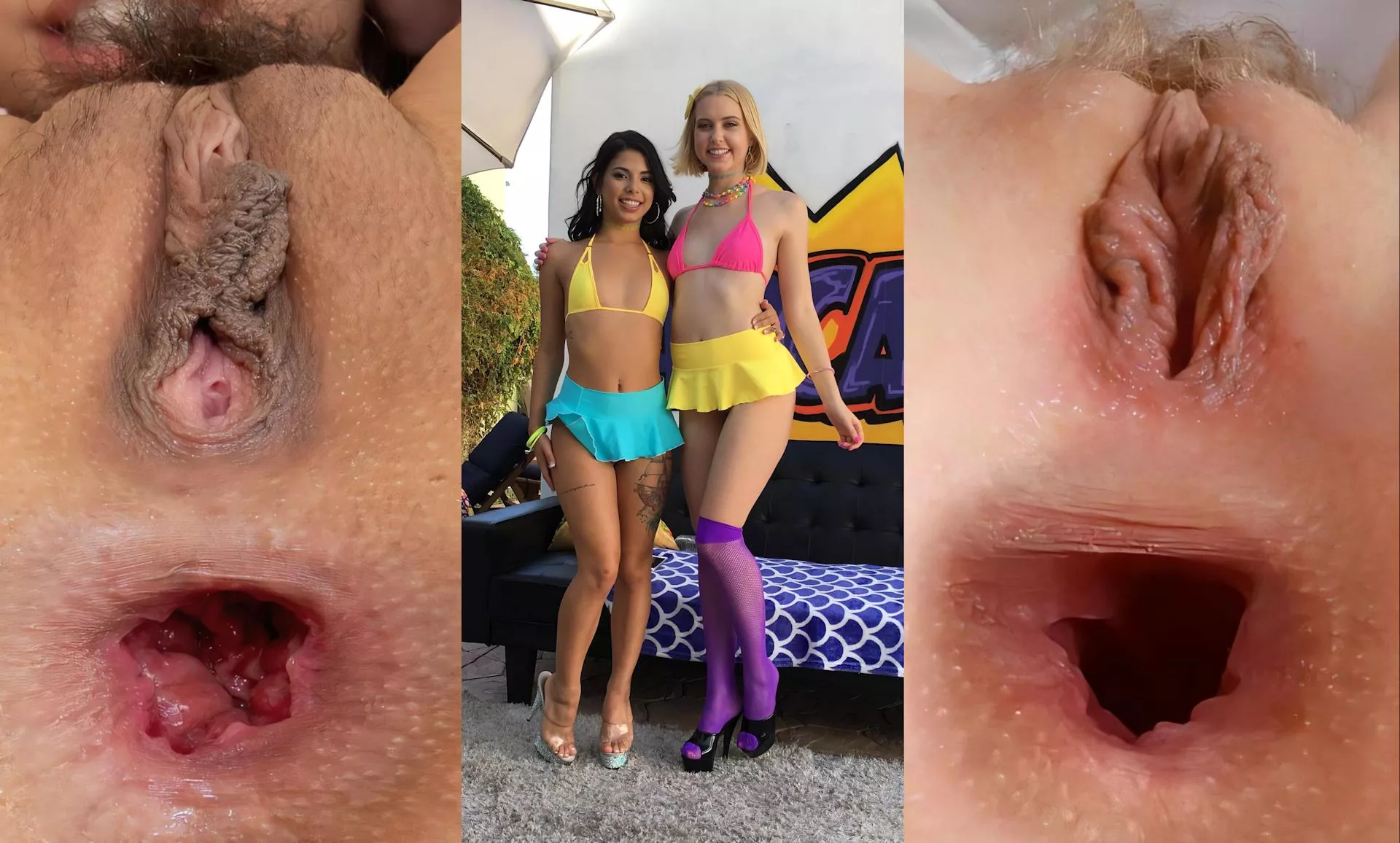 Legends of Anal - Gina Valentina & Chloe Cherry posted by Destined2SuckAsshole