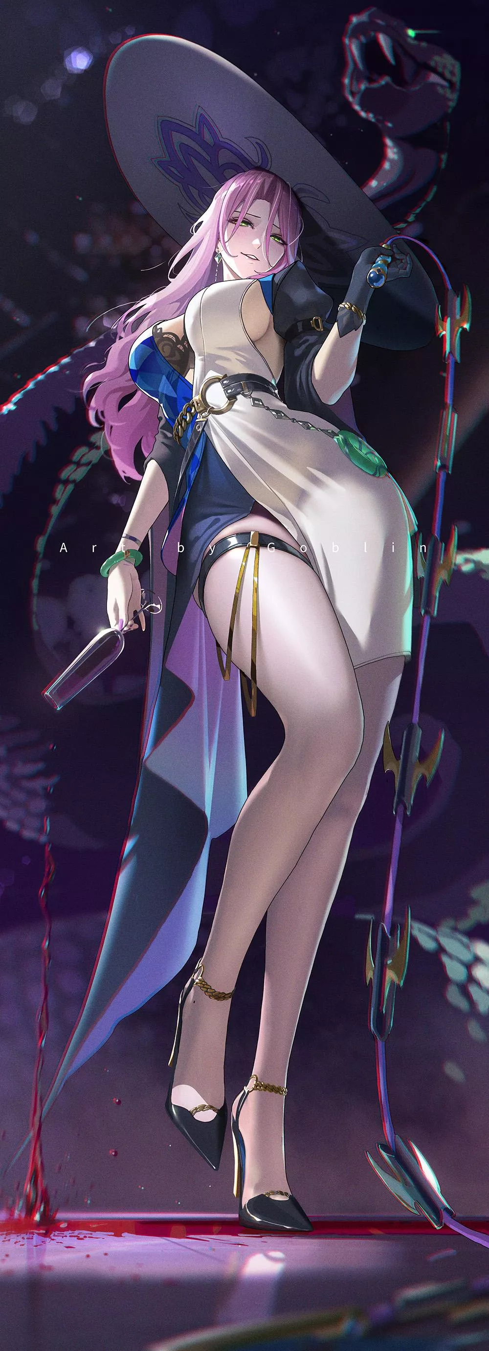 milf witch lady Jade [Honkai: Star Rail] posted by Zewen_Senpai