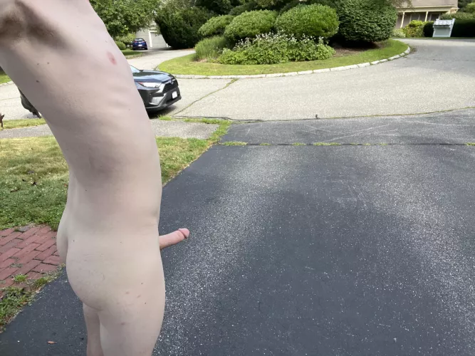 Neighborhood watchman reporting for duty. Mind the nudity 😉 by Hairy_Log6055