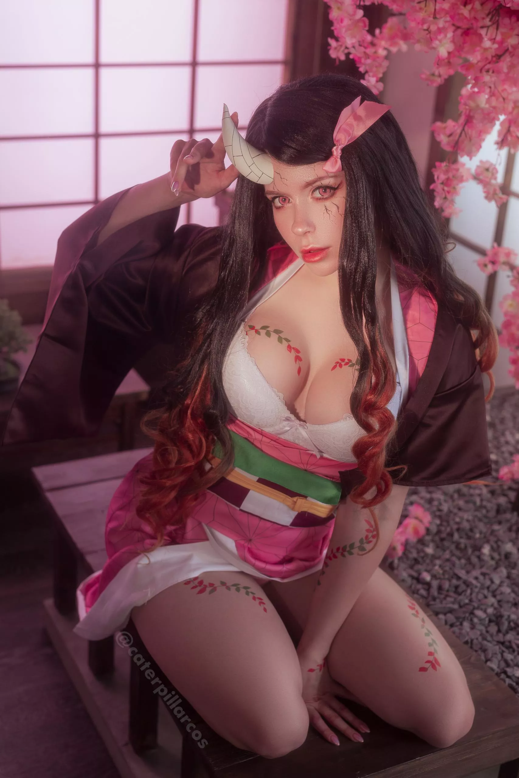 Nezuko from Demon Slayer by CaterpillarCosplay posted by CaterpillarCosplay