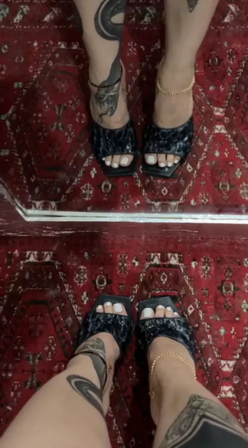 Open your mouth and give my feet a smooth cleaning by Mistress_Ivyy